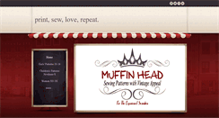 Desktop Screenshot of muffinheadpatterns.com